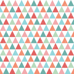 Fototapeta na wymiar seamless hipster geometric pattern bright pastel colors