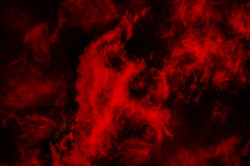 Textured Smoke, Abstract red