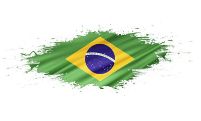 splashes with Flag abstract background.