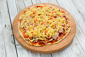 Home made pizza