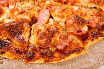 Home made pizza