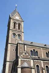 Fototapeta na wymiar Pfarrkirche St. Martin in Engers am Rhein, Deutschland