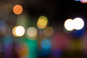 Colorful bokeh background