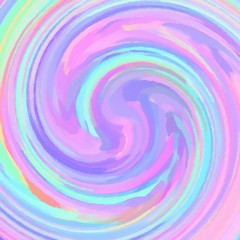 Fototapeta na wymiar Pastel colored swirl background for your design