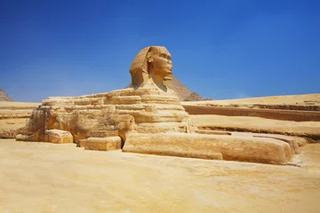 Keuken spatwand met foto The Sphinx and Pyramids in Egypt © Dan Breckwoldt