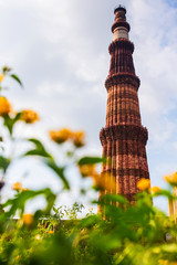 Qutub Minar is a one of the most popular place in New Delhi , India