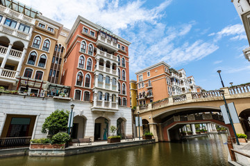 Suburban apartment buildings in hangzhou, China