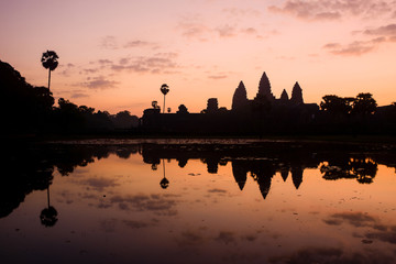 Obraz premium Angkor Wat at sunrise, Siem Reap, Cambodia