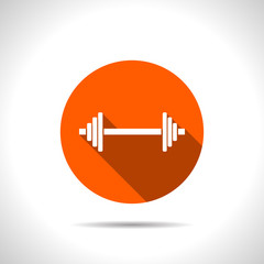 icon of barbell
