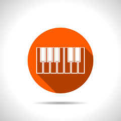 icon of piano keys