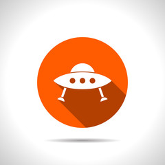 UFO Flying Saucer Icon