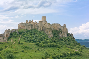 Fototapeta na wymiar Spis castle