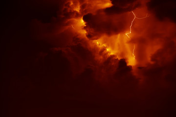 Thunder.