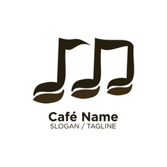 Coffee Cafe logo icon vector