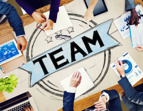 Team Teamwork Collaboration Cooperation Concept
