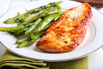 Spicy chicken breast