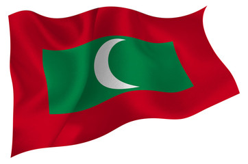 モルディブ　 国旗　旗