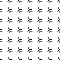 Windmill seamless pattern. Vector