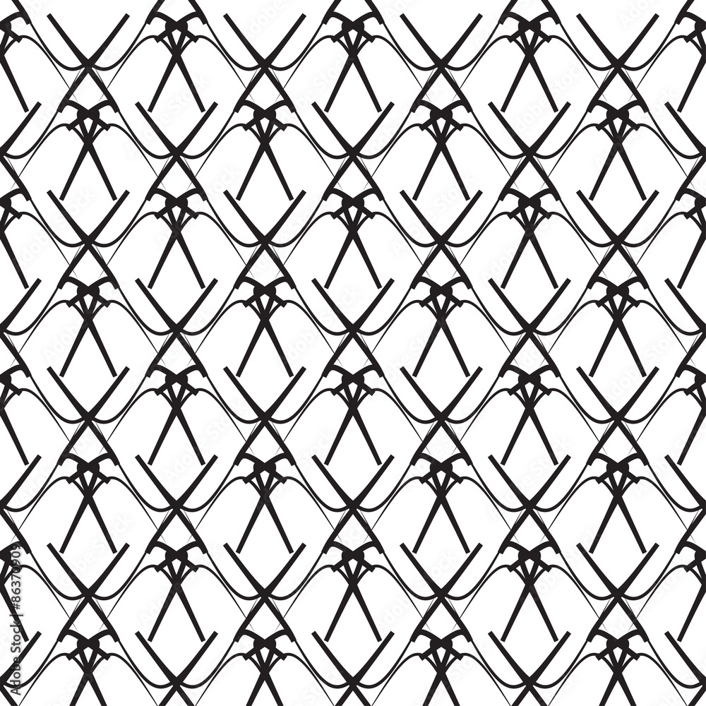 Poster Seamless pattern.Vector textured background