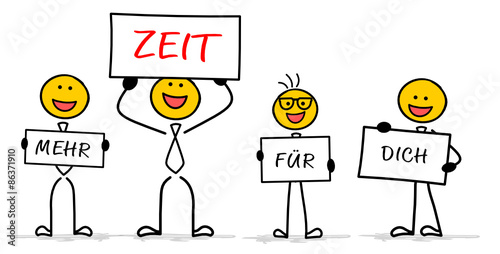 "Mehr Zeit für dich" Stockfotos und lizenzfreie Vektoren auf Fotolia