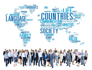 Countries Nation Society Territory International Concept