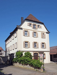 Fototapeta na wymiar Historische Bauten in Crailsheim