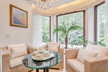 Sitting room in exclusive villa