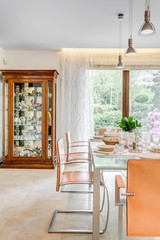 Dining table in exclusive residence