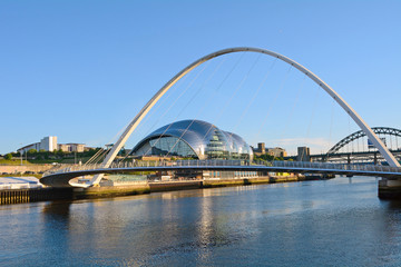 Bridge on Tyne River, Newcastle, England