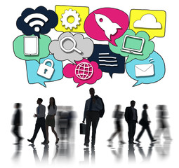 Media Communication Technology Latest Modern Concept