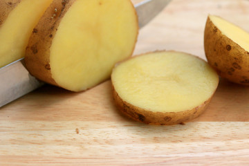 Fresh potatoes