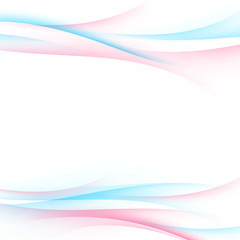 Colorful bright swoosh smooth wave background