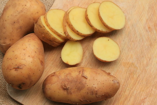 Fresh potatoes