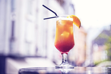 Cocktail on the terrace