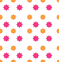 Materiał do szycia Seamless Texture with Flowers, Elegance Child Pattern