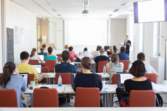 Informatics workshop at university.