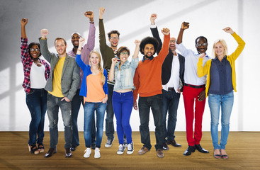 Fototapeta premium Diverse Diversity Ethnic Ethnicity Unity Variation Concept