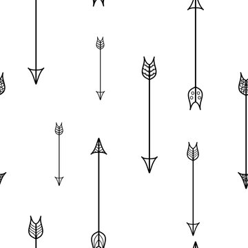 South Western Arrows seamless pattern