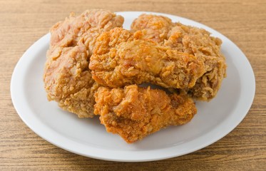 A Dish of Delicious Deep Fried Chicken