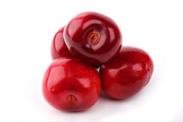 cherry isolated on a white background