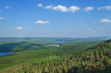 Fototapeta premium Summer landscape