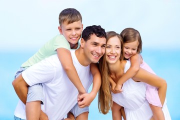 Beach, holidays, fun.