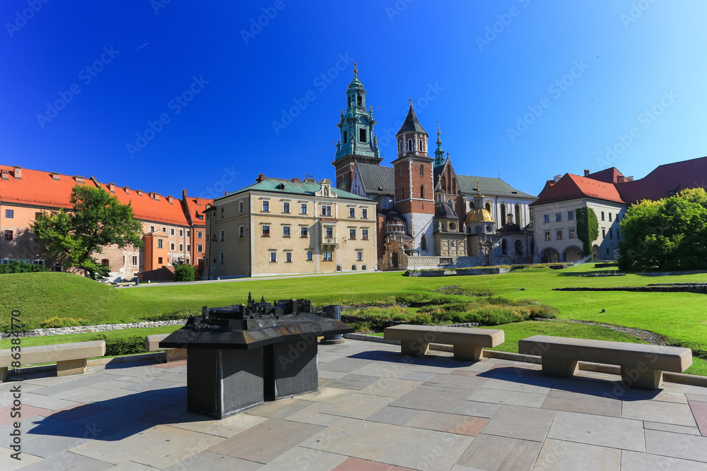 Wall mural cracow / catedral / wawel