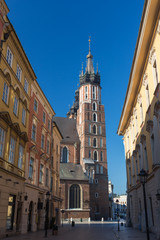 Fototapeta na wymiar Cracow / The Mariacki church