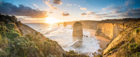 Keuken foto achterwand Natuur De Twaalf Apostelen op Great Ocean Road in Australië.