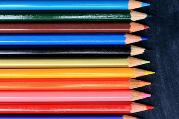Colorful pencils
