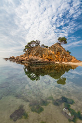 Strand bei Playa d´Aro an der Costa Brava in Spanien