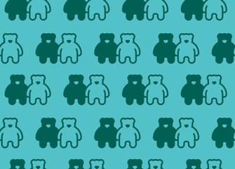 Bears pattern color set