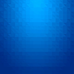 Abstract blue triangles background