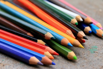 Colorful pencils